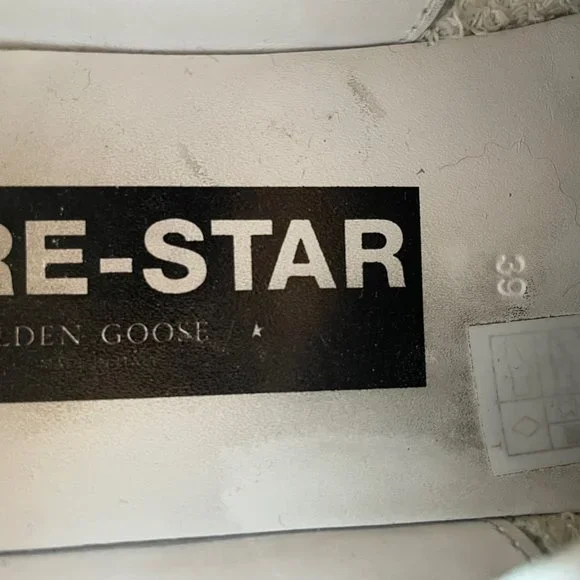 Golden Goose White Athletic Shoes - Picture 9 of 11